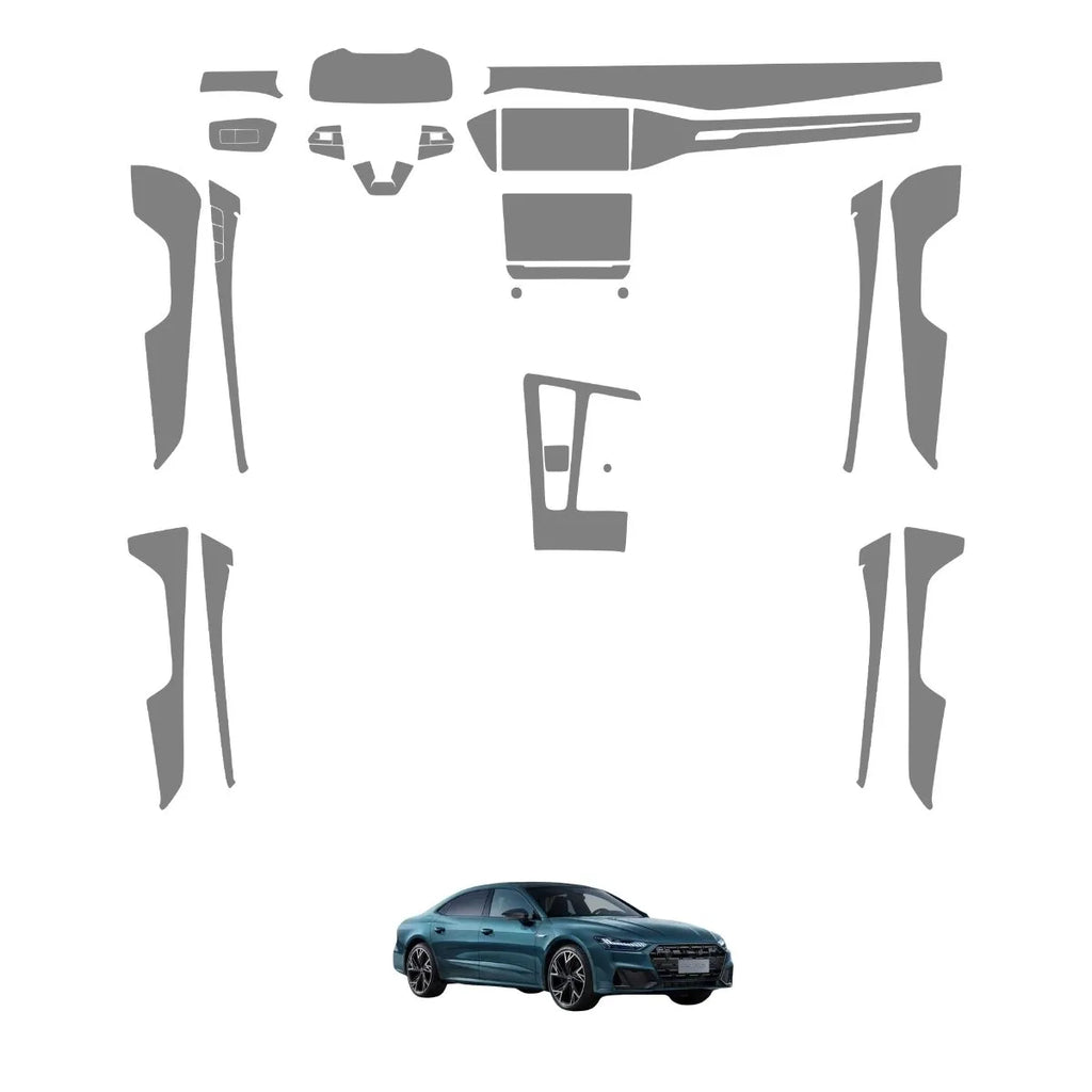 Película PPF Interior Completo Audi A7 2020 a 2024 – Garantia de 5 Anos