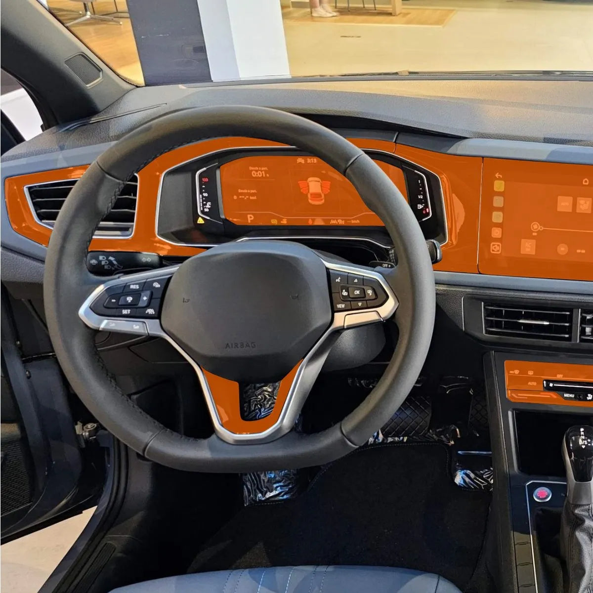 Película PPF Interior Completo Nivus Highline 2022 a 2026 – Garantia de 5 Anos