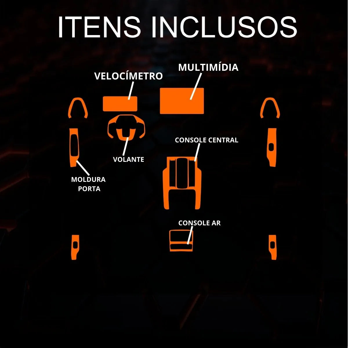 Película PPF Interior Completo Haval H9 2026 – Garantia de 5 Anos