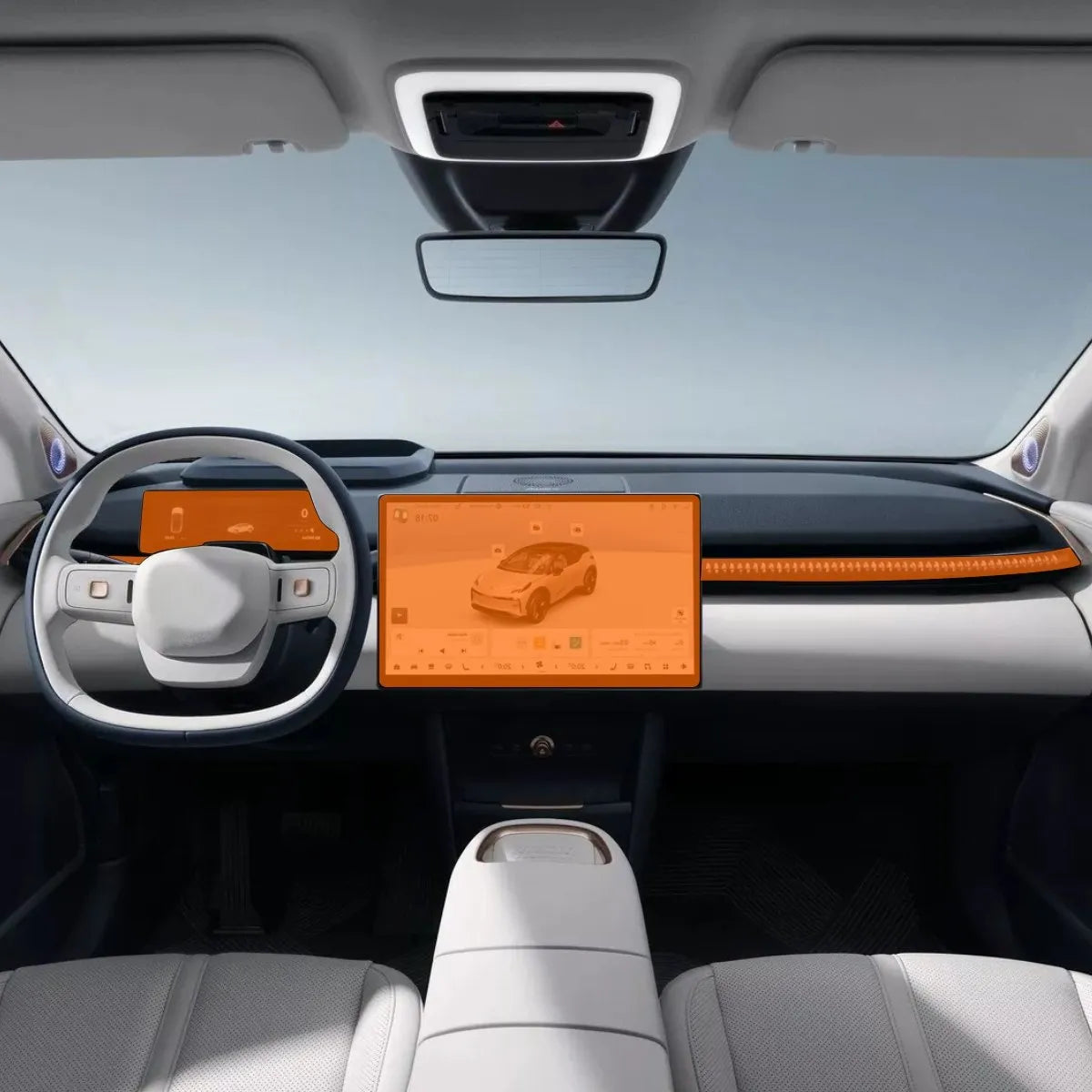 Película PPF Painel e Multimídia Zeekr X 2025 – Garantia de 5 Anos