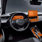 Película PPF Interior Corolla Altis 2026 – Multimídia, Console do Ar, Moldura da Porta, Console Central e Velocímetro | Garantia de 5 Anos