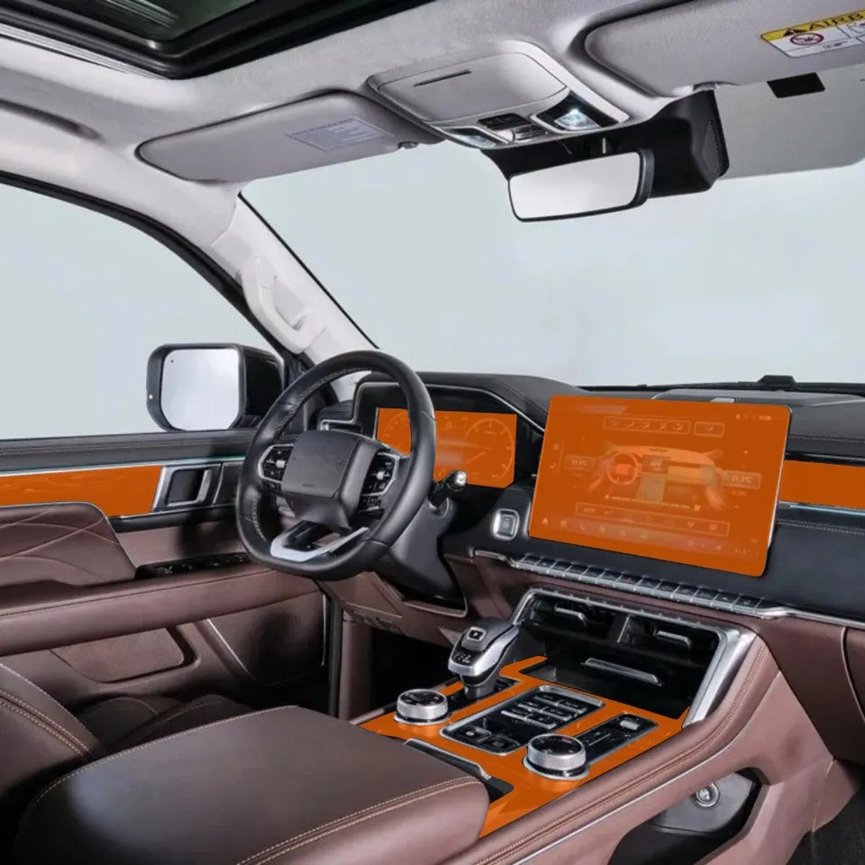 Película PPF Interior Completo Foton Tunland V7 25