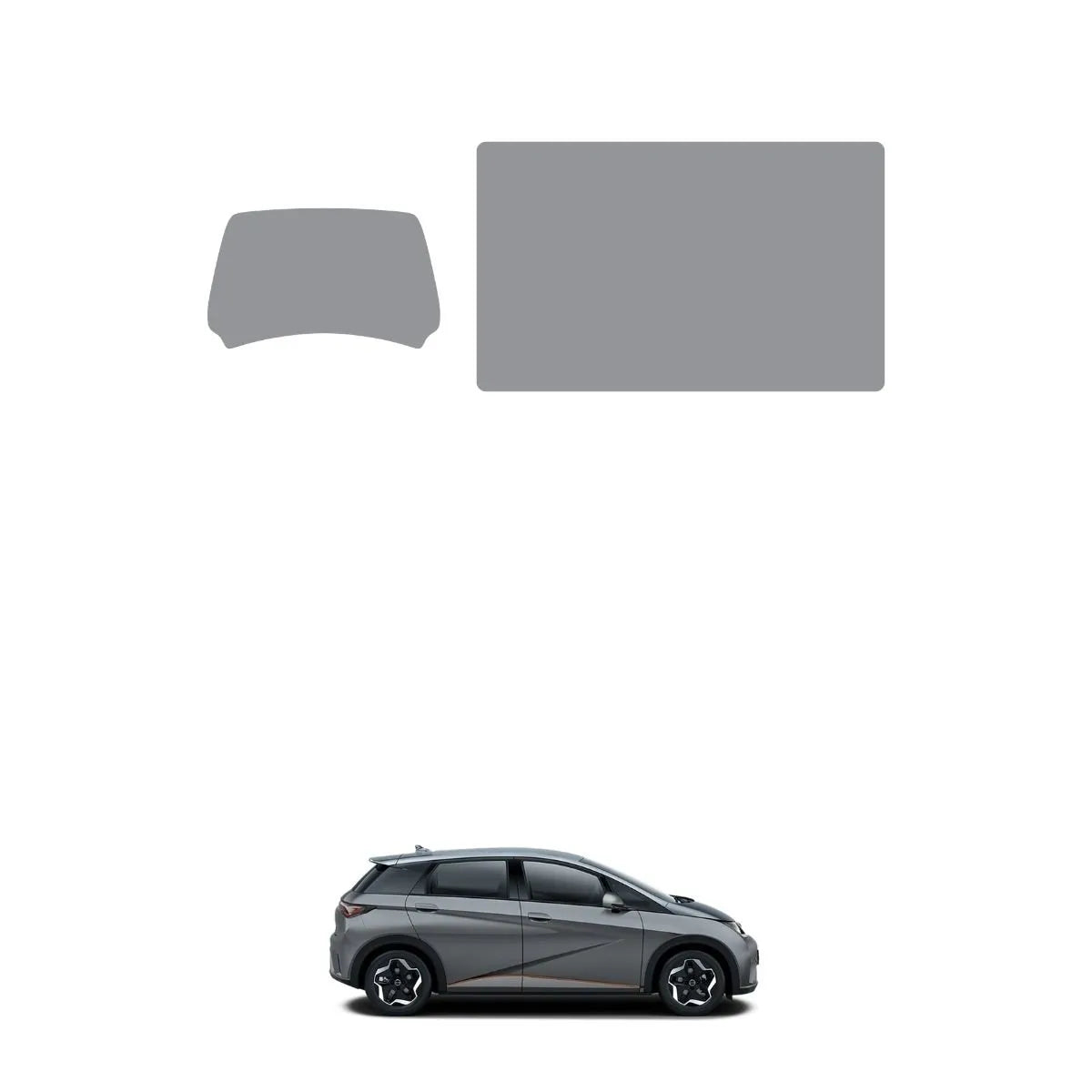 Película PPF Velocímetro e Multimídia BYD Dolphin 2026 – Garantia de 5 Anos